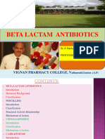 Beta Lactam Antibiotics