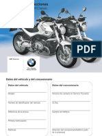 (TM) BMW Manual de Propietario BMW R R 1200 R 2013