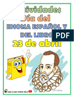 Día Del Idioma Español y Día Del Libro