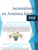 Constitucionalidad latinoamericana