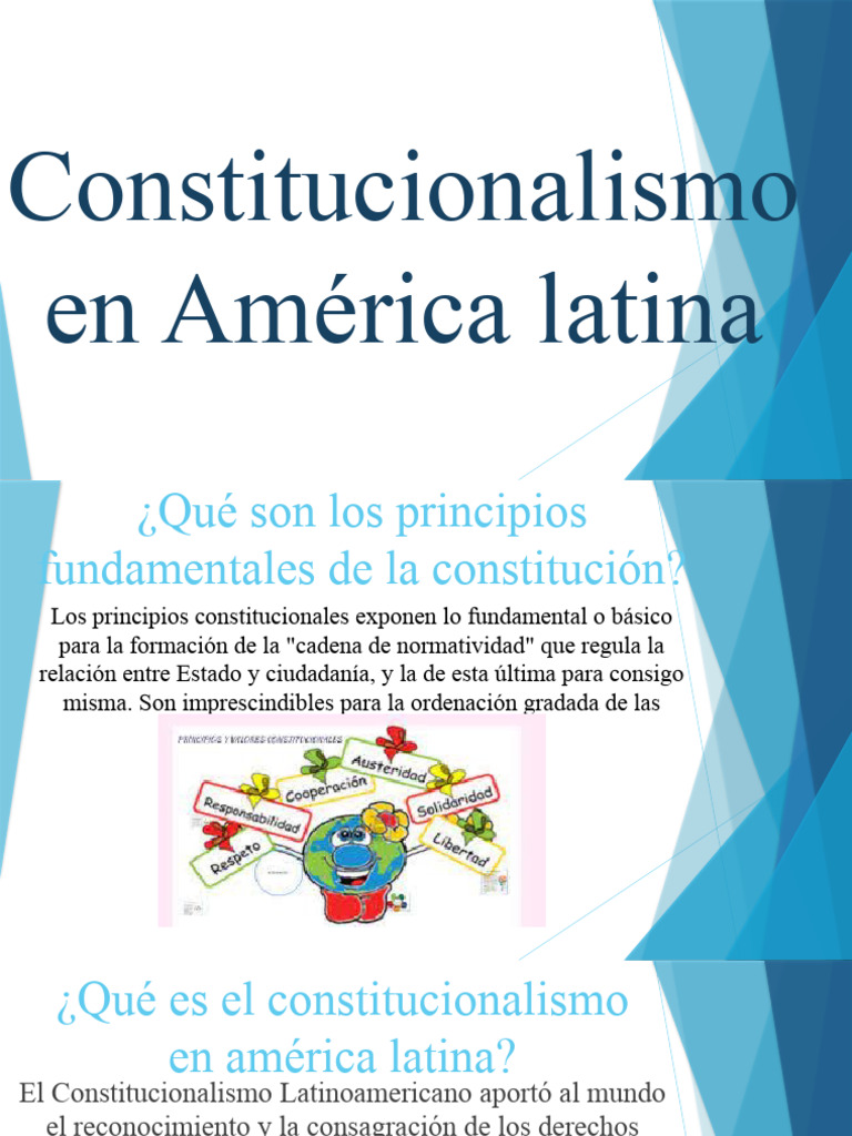 Constitucionalismo en América Latina | PDF | Constitución | America latina
