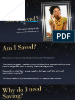 Am I Saved - A Personal Study Guide