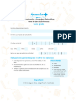 Evaluacion Diagnostica 6P