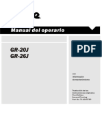 Gr20-26 Manual de Usuario