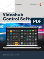 Video Hub Control Software