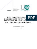 Máster Universitario en Investigación e Innovación en Educación Infantil y Primaria