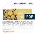 Biscoito Amanteigado Com Parmesão