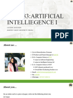 Artificial Intelliegence I