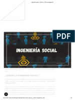 Ingeniería social. ¿Qué es_ ¿Cómo protegernos_