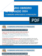 Seminário Obreiro Aprovado - Apostila 3