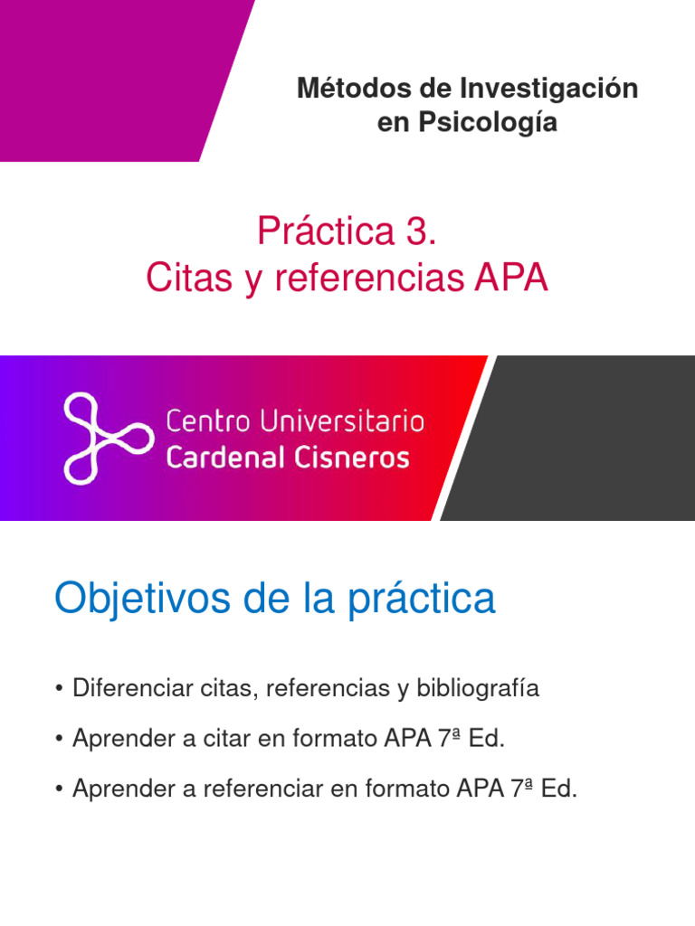 Citas y Referencias en APA 7ª Ed. | PDF | Estilo apa | Bibliografía