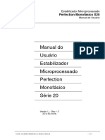 Manual Do Usuário Estabilizador Microprocessado Perfection Monofásico Série 20