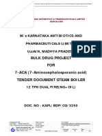 Tender Document For Steam Boiler R1