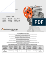 Manual de Usuario Lombardini LDW CHD