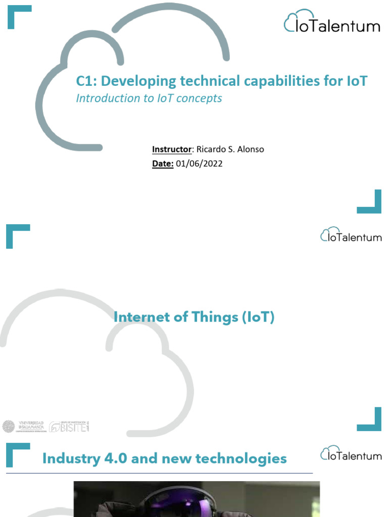 IoT and Industry 4.0 Technical Development | PDF | Internet Of Things ...