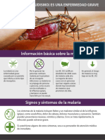 Malaria Serious Disease Espanol
