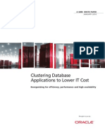 Lower IT Costs With Database Clustering