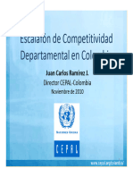 Escalafon de Competitividad - Colombia