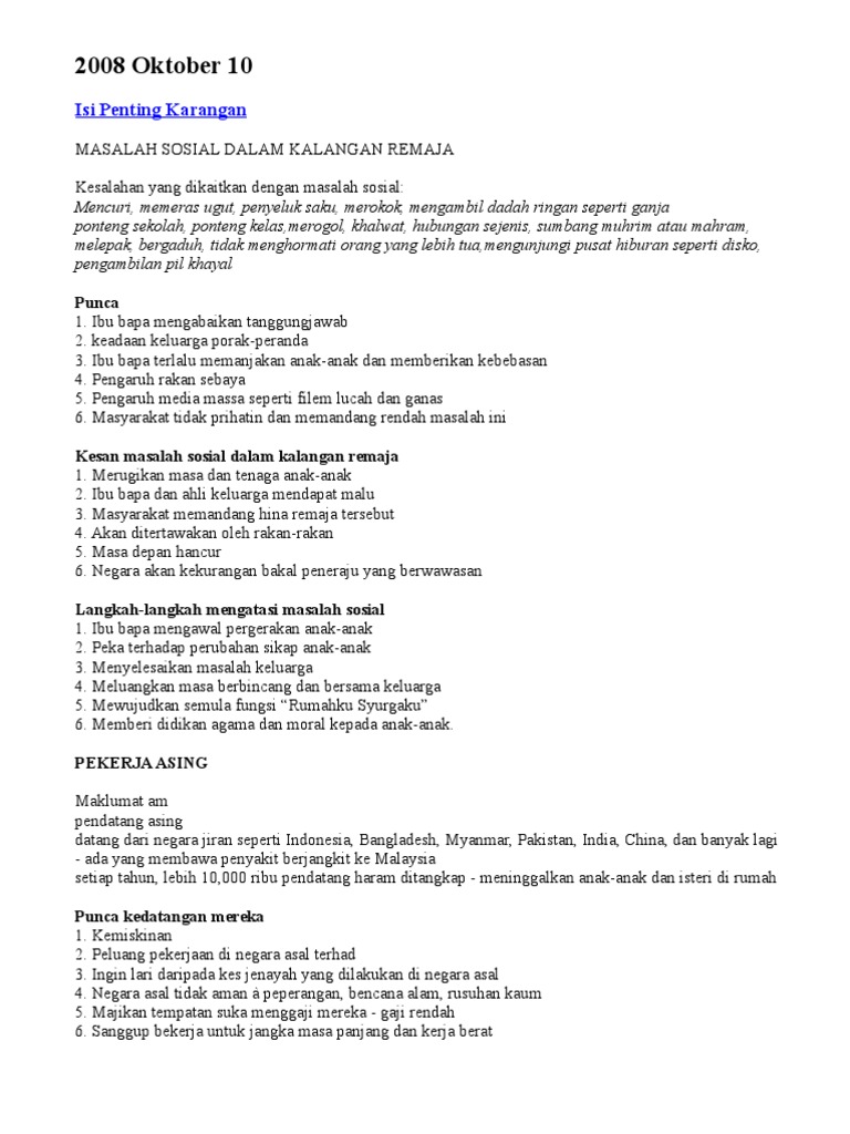 Poin Poin Karangan Pdf