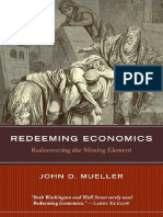 Redimindo A Economia: Redescobrindo o Elemento Que Faltava John Mueller