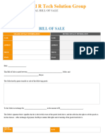 Bill of Sales