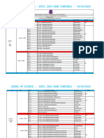 Final Copy - April 2024 Exam Timetable For Kcs - Kit - KBT - Kma - DBT - Dit - Cit-4