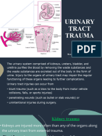 Urinary Tract Trauma: Presentation By: Vaishnavi Pooleri