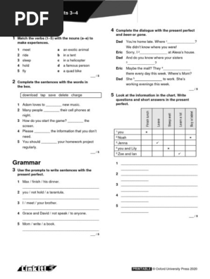 LI L3 Review Test Units 3-4 A