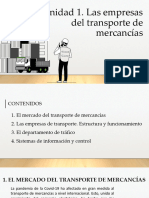 UT1. Las Empresas Del Transporte de Mercancías