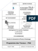 Programme Des Travaux