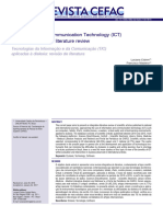 Information and Communication Technology (ICT) Applied To Dyslexia - Literature Review