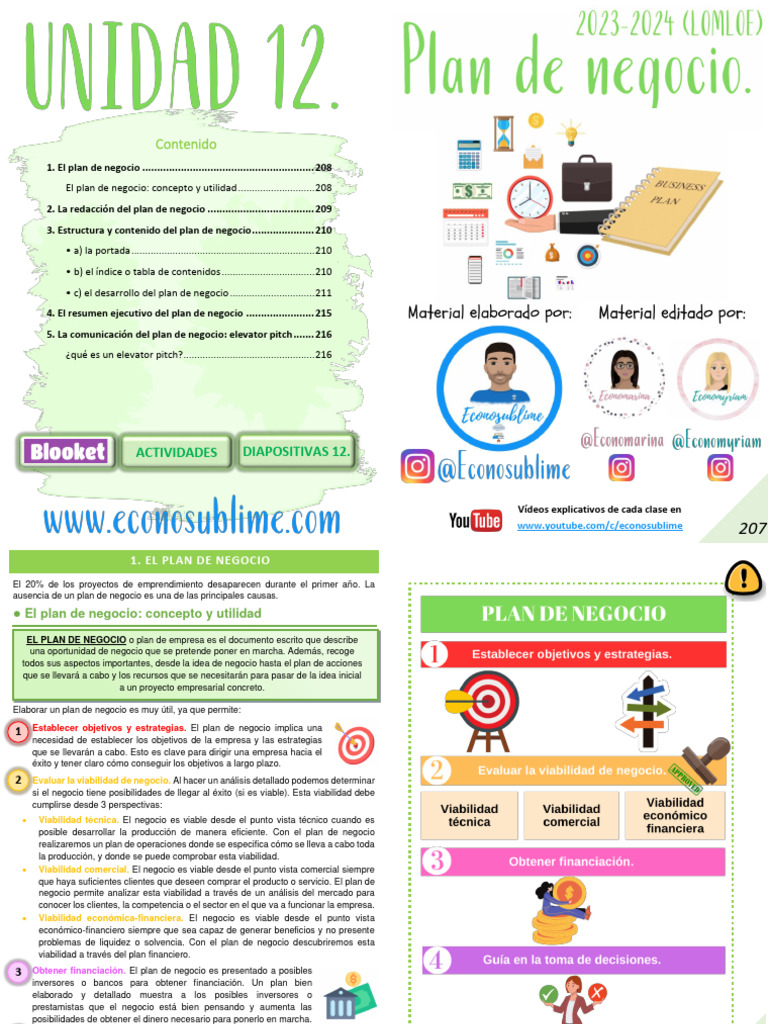 Guía para Elaborar un Plan de Negocio | PDF | Plan de negocios | Business