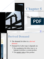 Chapter 5 - The Demand For Labor - Spring 2024