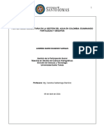 Actividad 2. Escrito crítico sobre los Mecanismos de participación en la gestión de cuencas hidrográficas.