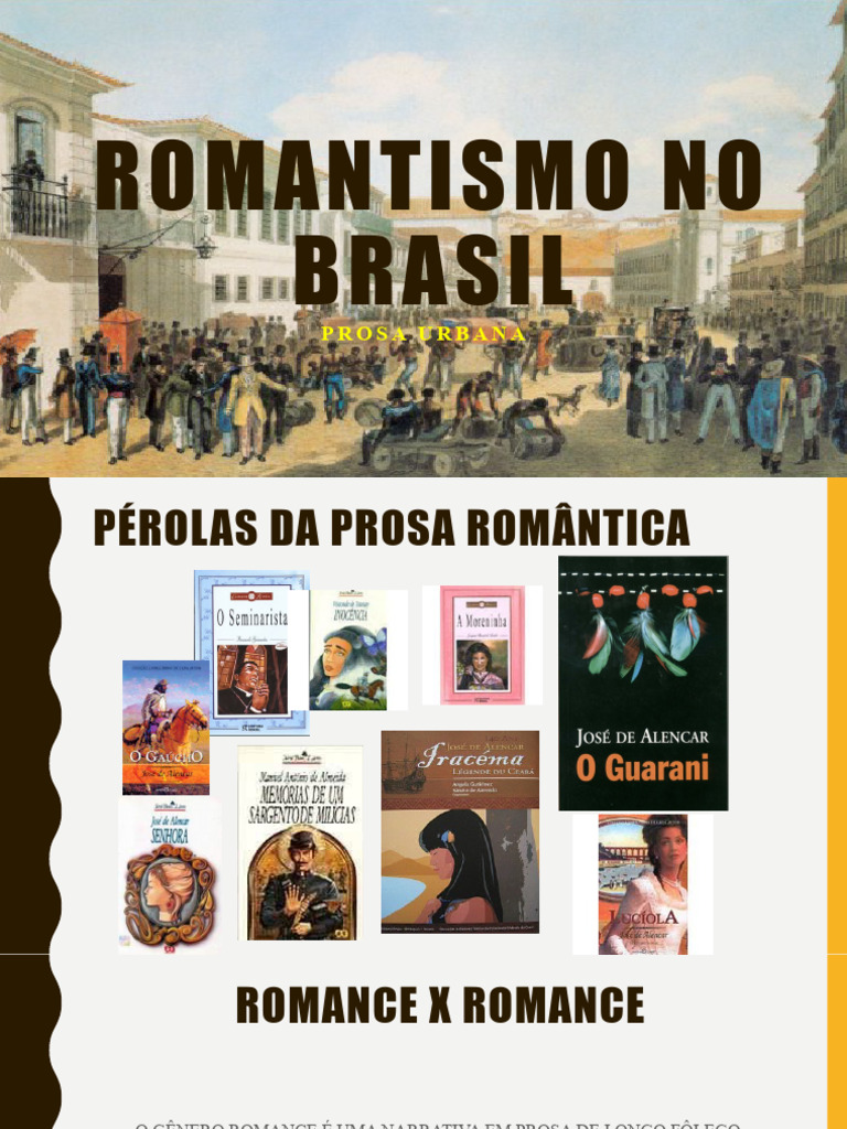 Prosa Romântica Urbana no Brasil | PDF | Romantismo | Amor