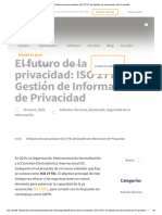 El futuro de la privacidad_ ISO 27701