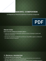 8.2 Carbonyl Componds Properties