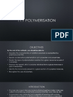 11.1 Polymerisation