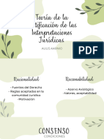 Presentación Teoría de Justificación de La Argumentación Jurídica