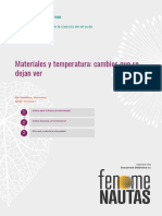 Materiales y Temperatura - Cambios Que Se Dejan Ver