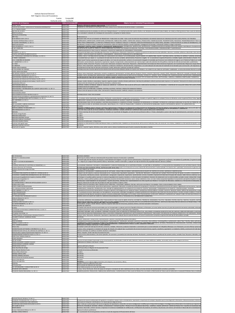 Proveedoresportal Marzo2024 | PDF | Marketing | Publicidad