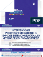 Intervenciones en Violencia Peru, 2018