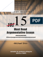 Just Essays 15 Argumentative Essays Free Edition