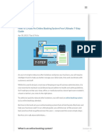 How To Create An Online Booking System Free 7-Step Guide