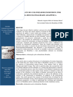 SANTANA JR., Eduardo A. M. O Retrato Do Colonizador em Rondon Por Uma Descolonialidade Amazônica