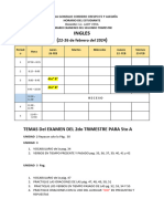 CUESTIONARIO 5to Año 2do TRIMESTRE