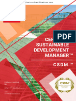 c9027 Certified Sustainable Development Manager CSDM Brochure 1