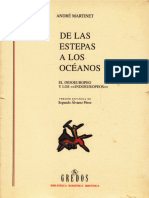 Martinet, Andre. - de Las Estepas A Los Oceanos. El Indoeuropeo y Los Indoeuropeos (1994)