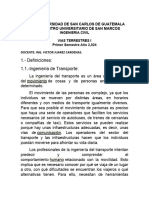 1-2,024 Documento 3. Continuación de Definiciones Aspectos generales. Vias Terrestres 1 CUSAM-USAC .