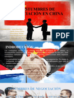 Costumbres de Negociación en China